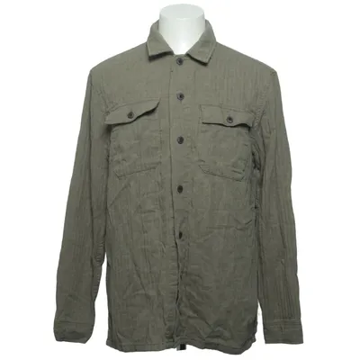 Overshirt (Bruin) van Lindbergh White Katoen, Linnen