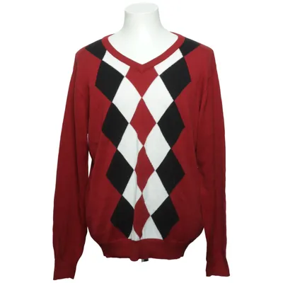Pullover (Red, Multicolored) from Redwood Outdoor Sportswear Cotton