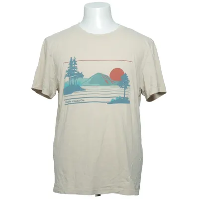 T-shirt (Roy Shoreline) van Nudie Jeans Katoen