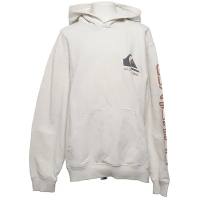 Hoodie (White) from Quiksilver Cotton, Polyester