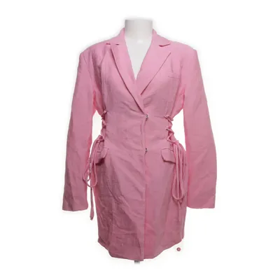 Manteau (Rose) de Hanna Schönberg x NA-KD Polyamide, Viscose