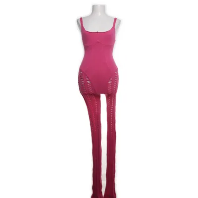Byxdress (Rosa) från Missy Empire Polyester, Viskos