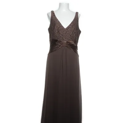 Aftenkjole (Brun) fra Jessica Howard Elastan, Polyamid, Polyester