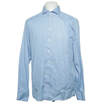 Shirt (Blauw, Wit) van Eton Katoen