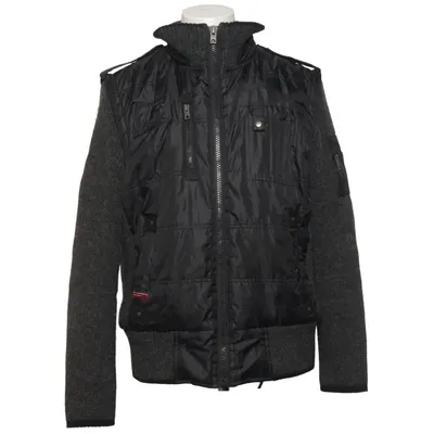 Jacke (Schwarz, Grau) von Jack & Jones Vintage Denim Acryl, Polyamid, Polyester