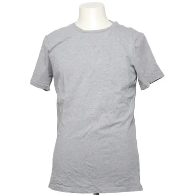 T-shirt (Grå) fra Bread & Boxers Bomuld, Elastan