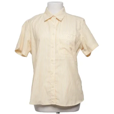 Short sleeve shirt (Yellow, White) from Maul Polyester
