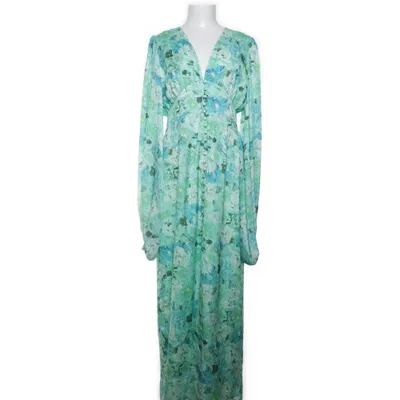 Klänning (Grön, Blå, Vit, Flerfärgad) från Adoore Elastan, Polyester