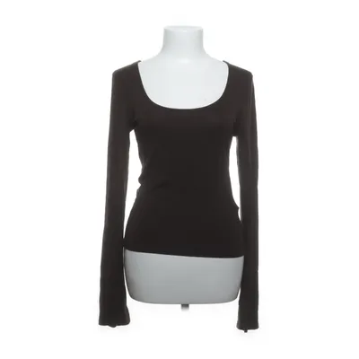 Långärmad t-shirt (Brun) från Gina Tricot Elastan, Viskos