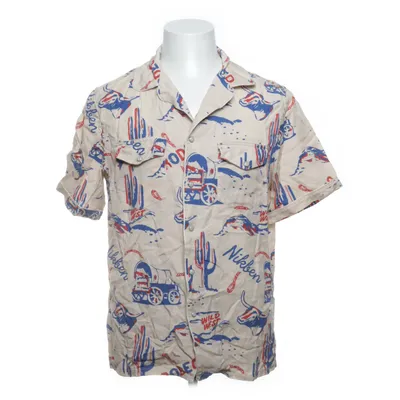 Kortärmad skjorta (Beige, Flerfärgad) från Nikben Tencel