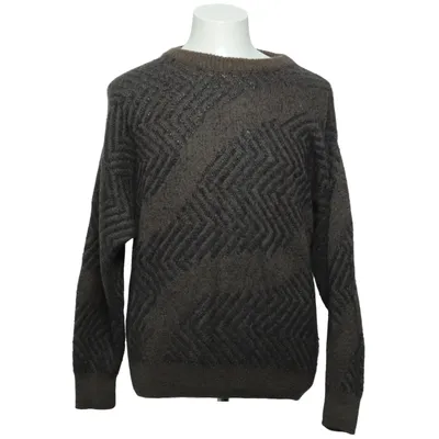 Sweater (Brown, Gray) from Nani Bon Acrylic, Mohair, Polyamide