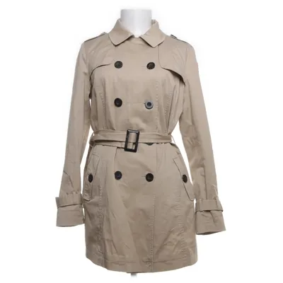 Trench coat (Beige) from Sora Cotton, Elastane, Polyester