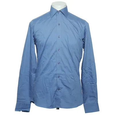Skjorte (Premium Collection) fra Dressmann Premium Collection Bomuld