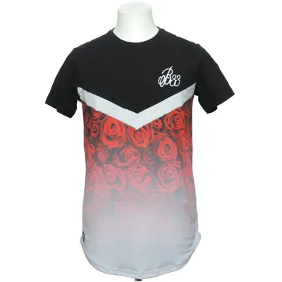T-shirt (Sort, Rød, Hvid) fra Bee Inspired Bomuld, Elastan, Polyester
