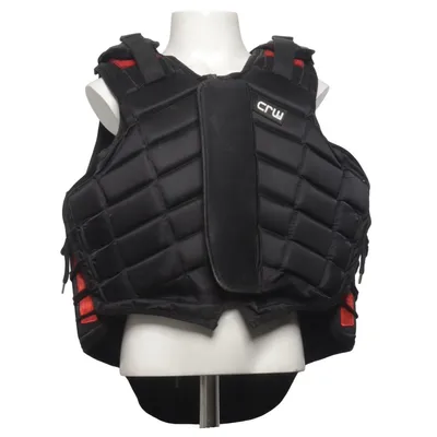 Gilet d'équitation (Noir) de CRW