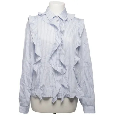 Blouse (Blue, White) from Scalpers Lyocell, Nylon, Polyester, Viscose