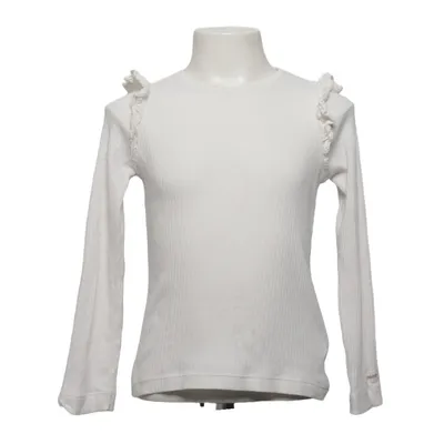 Long sleeve T-shirt (White) from Newbie by KappAhl Cotton, Elastane