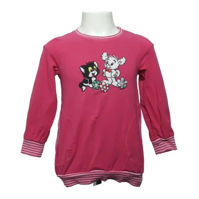 Sweatshirt (Pink) from Bamse Cotton, Elastane