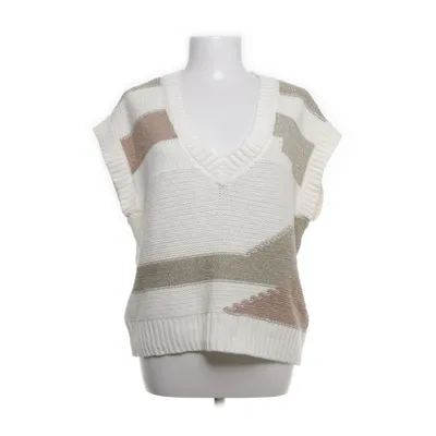 Slipover (Vit, Beige, Guldfärgad) från Yaya Women Bomull, Nylon, Akryl
