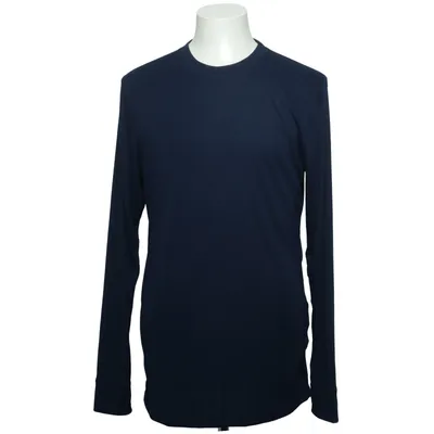 Langærmet t-shirt (Blå) fra Mascot Polyester