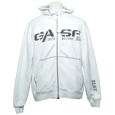 Huvtröja (Vit) från Gasp Bomull, Polyester