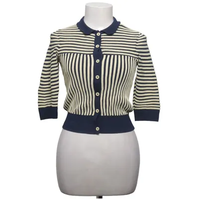 Cardigan (Blå, Beige) fra Zara Polyamid, Viscose