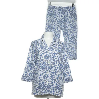Pyjamas (Blå, Vit, Flerfärgad) från Lauren Ralph Lauren Bomull