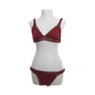 Bikini (Rouge, Or) de Kiini Coton, Nylon, Polyester