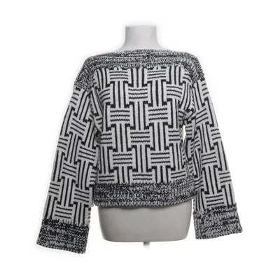 Tröja (Vit, Svart) från Lindex Akryl, Merinoull, Polyester