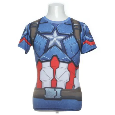 T-shirt (Blå, Röd, Vit, Flerfärgad) från Marvel Polyester