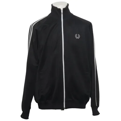 Sports jacket (Black, White) from Fred Perry Cotton, Polyester