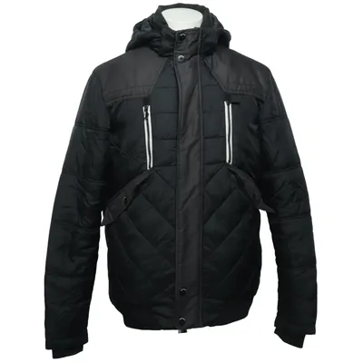 Winterjas (Zwart) van URBNDIST