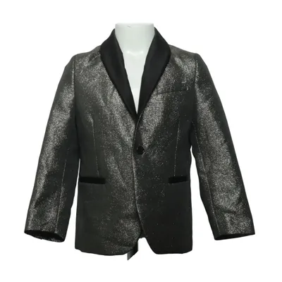 Kavaj (Svart, Guldfärgad) från H&M Polyester, Bomull