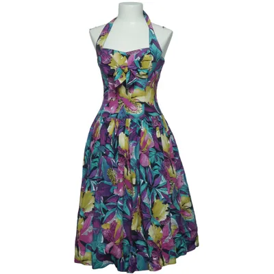 Halterneck dress (Purple, Green, Yellow) from Radar