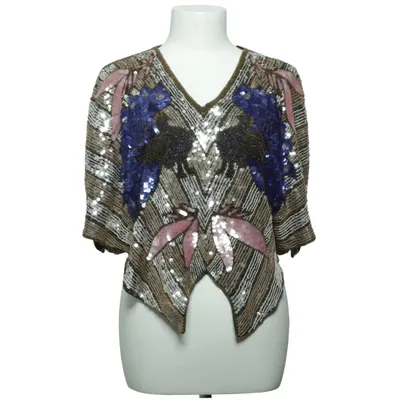 Top (Zwart, Blauw, Meerkleurig) van Pure Silk