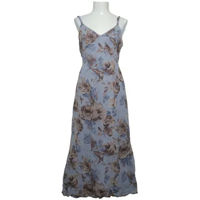 Jurk (Blauw, Bruin) van Nancy Friday Polyester, Viscose
