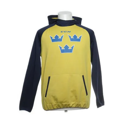 Huvtröja (Gul, Blå) från CCM Elastan, Polyester