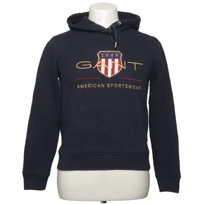 Huvtröja (Blå) från GANT Bomull, Polyester