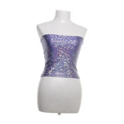 Tube top (Blue, Silver) from Baun Studio