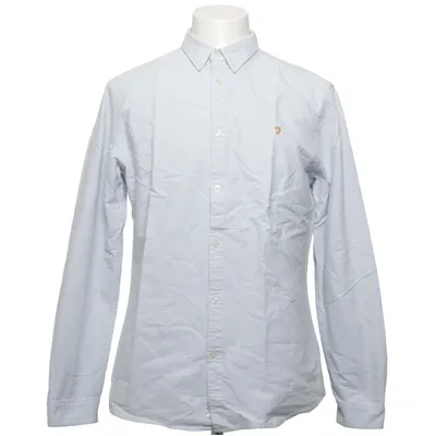 Buttondown-skjorta (Blå) från Farah Vintage Bomull