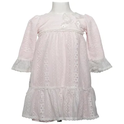 Kjole (Pink, Hvid) fra Balloon Polyester