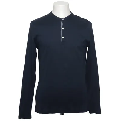 Henley shirt (Blauw) van NN07