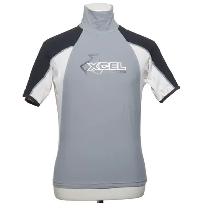Zwemshirt (Grijs, Zwart, Wit) van Xcel Elastaan, Polyamide