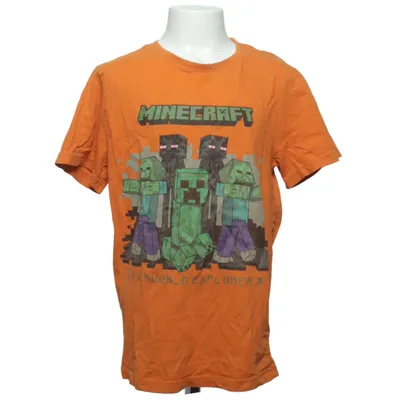 T-shirt (Orange, Multicolore) de Minecraft