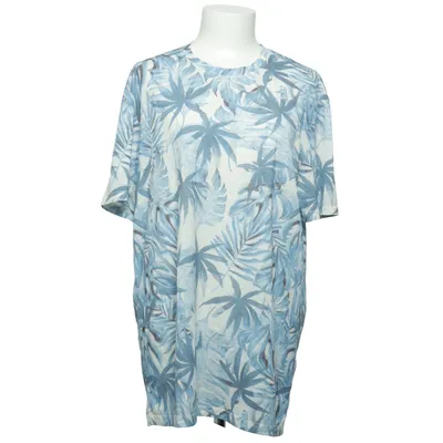 T-shirt (Bleu, Blanc) de Pier One Coton, Polyester