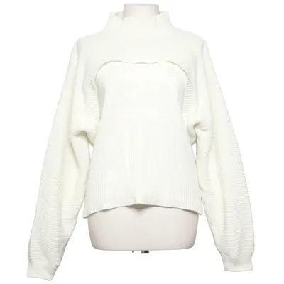 Twinset (Wit) van My Essential Wardrobe Acryl, Katoen
