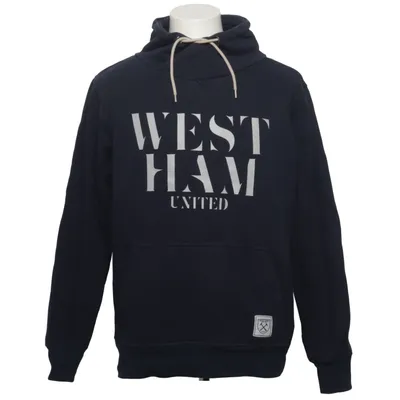 Hoodie (Blue) from West Ham United Cotton, Polyester
