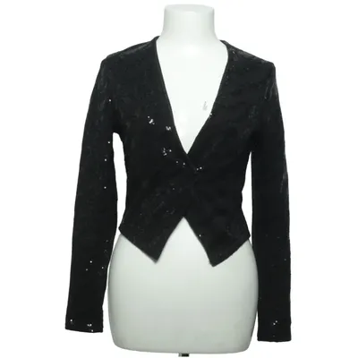 Cardigan (Black) from Bebo Elastane, Polyester