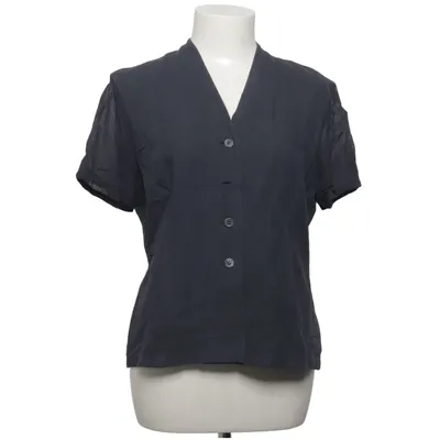 Blouse (Gray) from Renata Gibaldi Linen, Viscose