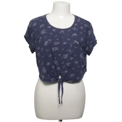 Crop top (Blue) from Obey Propaganda Cotton, Modal